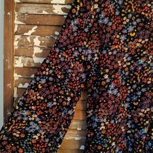 Floral long sleve top